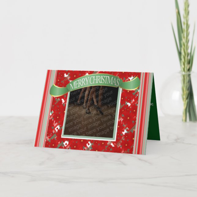 Personalised Christmas Dance Card (Front)