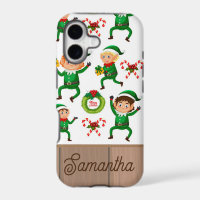 Personalised Christmas elfs pattern