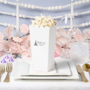 Personalised Christmas Gift Custom Modern T-Shirt Favour Box