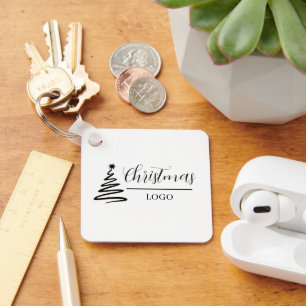 Personalised Christmas Gift Custom Modern T-Shirt Key Ring