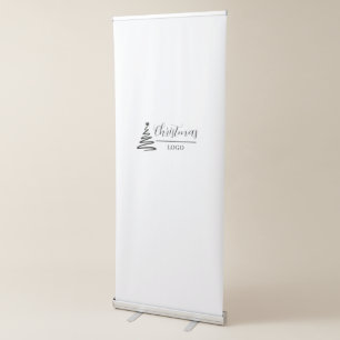 Personalised Christmas Gift Custom Modern T-Shirt Retractable Banner
