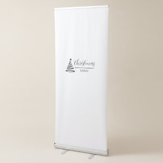 Personalised Christmas Gift Custom Modern T-Shirt Retractable Banner