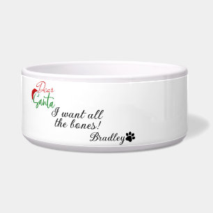 Personalised Christmas Gift Custom Pet Name Food