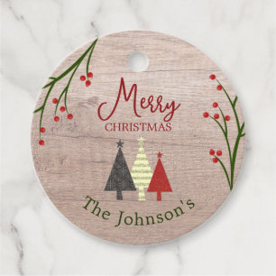 Personalised Christmas Gift Tag