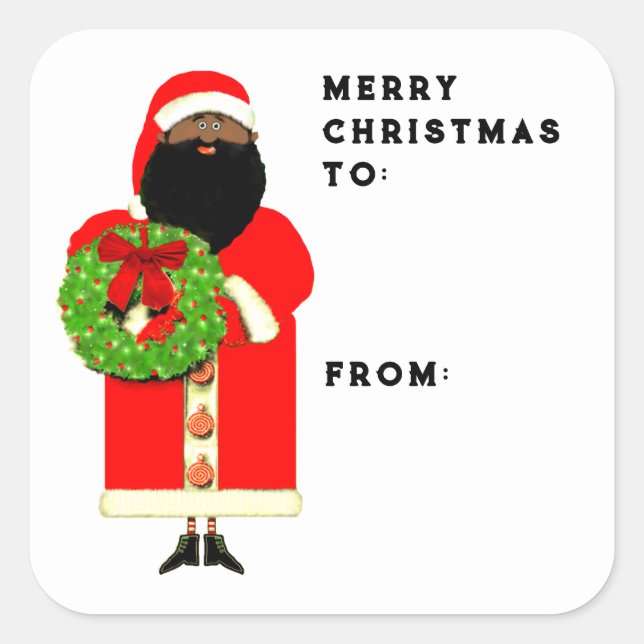 Personalised Christmas Gift Tags (Front)