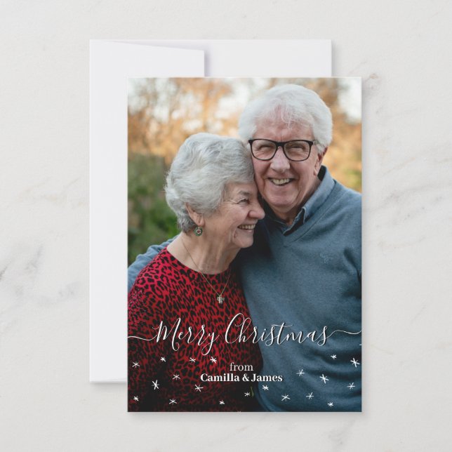 Personalised Christmas Greeting Card (Front)