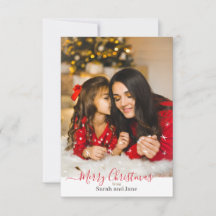 Personalised Christmas Greeting Card