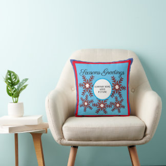Personalised Christmas Greetings Cushion