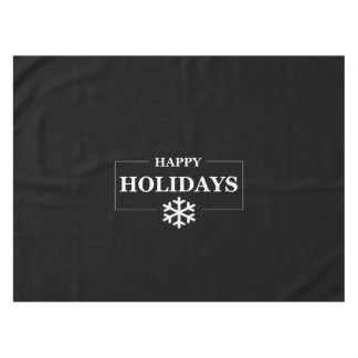 Personalised Christmas Happy Holiday Custom Gift  Tablecloth