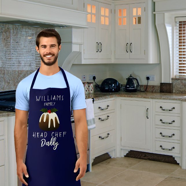 Personalised Christmas Head Chef Apron (Creator Uploaded)