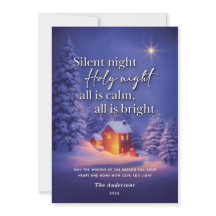 Personalised Christmas Holiday Card