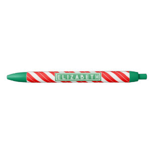 Personalised Christmas Holiday Gift Blue Ink Pen