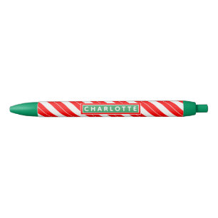 Personalised Christmas Holiday Gift Blue Ink Pen