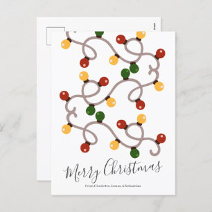 Personalised Christmas Holiday Lights