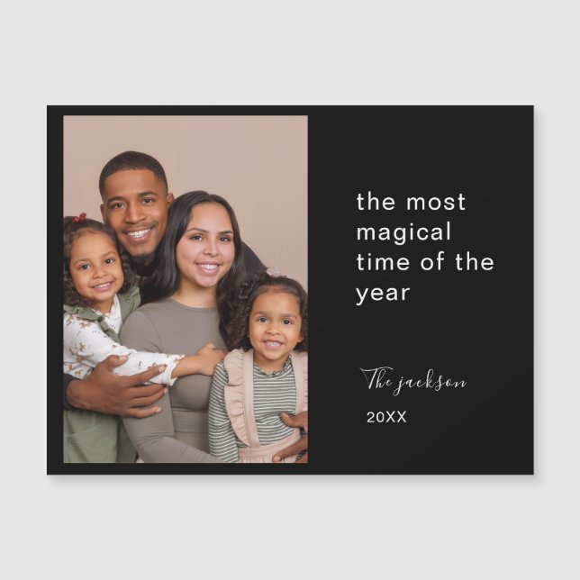 Personalised Christmas Holiday Photo Memory Design (Front)