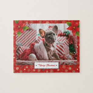 Personalised Christmas Holidays Photo Jigsaw Puzzle