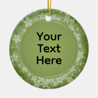 Personalised Christmas Keepsake Ceramic Tree Decoration