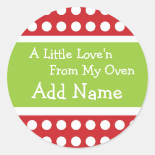Personalised Christmas Love'n Sticker