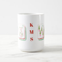 Personalised Christmas Mahjong Gift