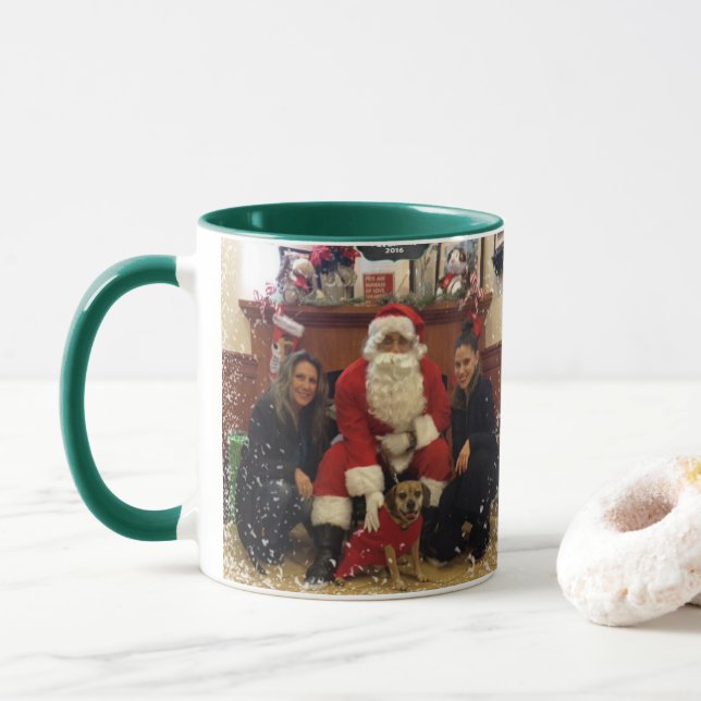 Personalised Christmas Mug (With Donut)