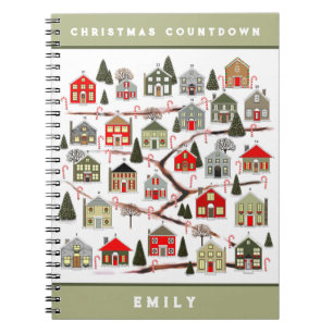 Personalised Christmas Notebook