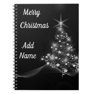 Personalised Christmas notebook