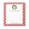 Personalised Christmas Notepad | Holiday Wreath