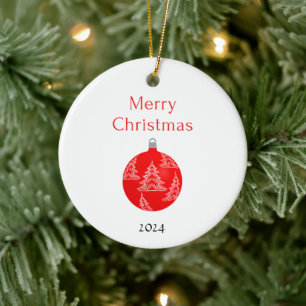 Personalised christmas ornament custom christmas o
