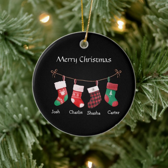 Personalised christmas ornament custom christmas o (Tree)