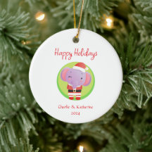 Personalised christmas ornament custom christmas o