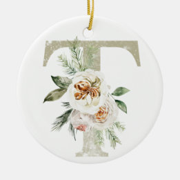 Personalised Christmas ornament with your initials