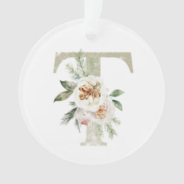 Personalised Christmas ornament with your initials