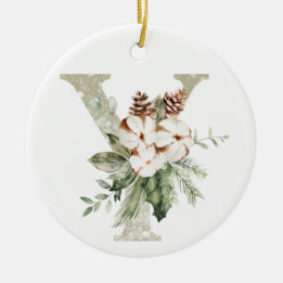 Personalised Christmas ornament with your initials