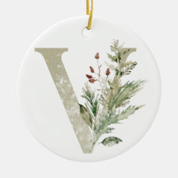 Personalised Christmas ornament with your initials