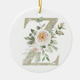 Personalised Christmas ornament with your initials