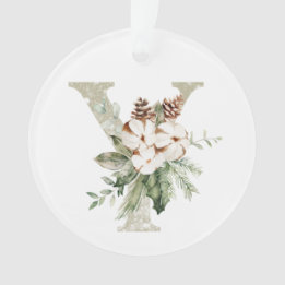 Personalised Christmas ornament with your initials