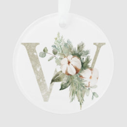 Personalised Christmas ornament with your initials