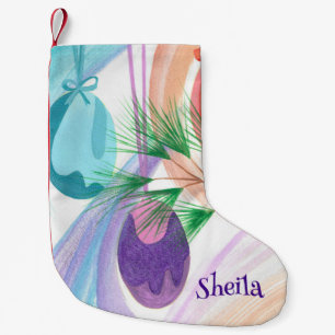 Personalised Christmas Ornaments Stocking
