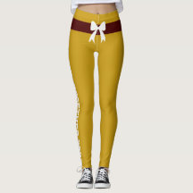 Personalised Christmas Oxblood Bow Saffron Gold