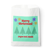 Personalised Christmas Party -Giveaways Favour Bag