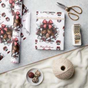 Personalised Christmas Pattern Wrapping Paper
