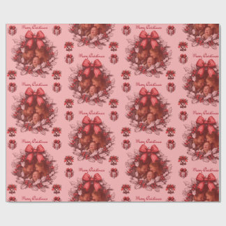 Personalised Christmas Pattern Wrapping Paper