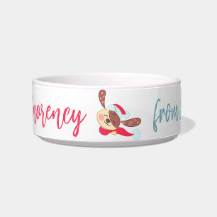 Personalised Christmas Pet Bowl