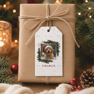 Personalised Christmas Pet Photo – Holiday Gift Tags