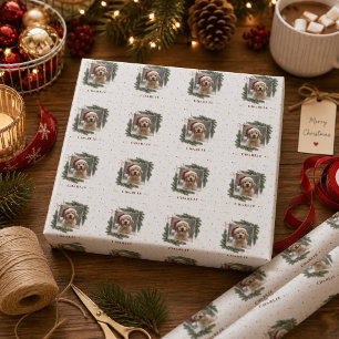 Personalised Christmas Pet Photo – Holiday Wrapping Paper