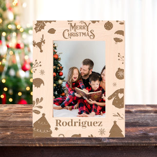 Personalised Christmas Photo Frame