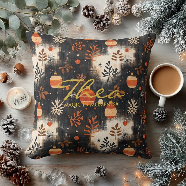 Personalised Christmas Pillow & Festive Ornaments (Creator Uploaded)