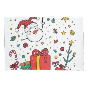 personalised Christmas  Pillowcase
