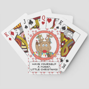 Personalised Christmas Playing Cards