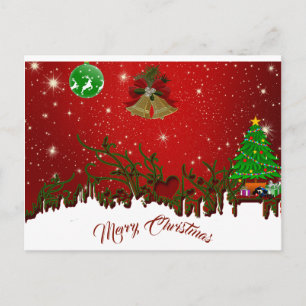 Personalised Christmas Postcard